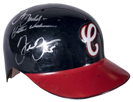 1990 Frank Thomas Signed & Inscribed Used Chicago White Sox Batting Helmet (Beckett)